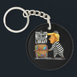 Porte-clés Prison Trump Presidential Library<br><div class="desc">Prison Trump Presidential Library</div>