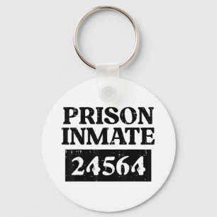 Porte-clés Prisonnier d'Halloween Prisonnier Détenu Drôle Cos
