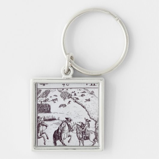 Porte-clés Prisonnier pris par Tallard de maréchal (Devant)