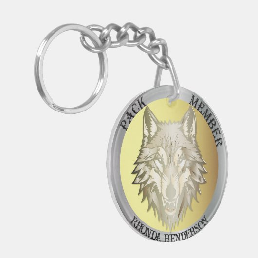 Porte-clés Prix du membre de l'équipe, "Membre du pack" (Devant gauche)