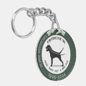 Porte-clés PRO 25e anniversaire Porte - clé (Devant gauche)