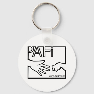 Porte-clés Pro Animals Finland BW Logo