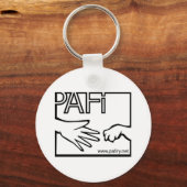 Porte-clés Pro Animals Finland BW Logo (Recto)