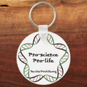 Porte-clés Pro-science. Pro-vie. (Recto)