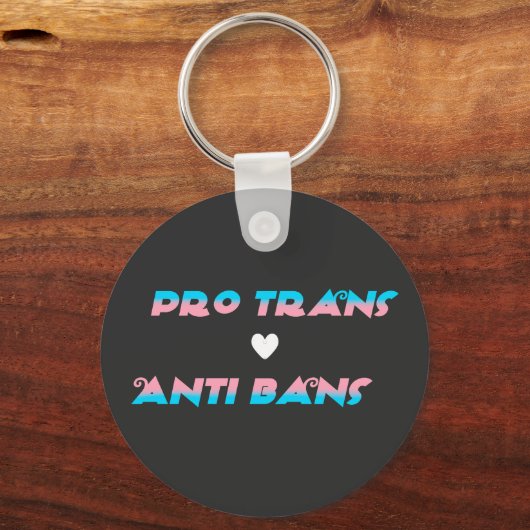 Porte-clés Pro Trans/We Exist Combo (Recto)