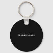 Porte-clés Problem Solver Sitive Attitude Action Entrepreneur (Recto)