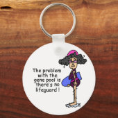 Porte-clés Problème avec le pool de gènes (Recto)
