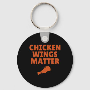 Porte-clés Problème de citation des ailes de poulet de Buffal