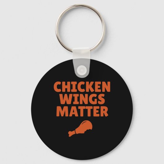 Porte-clés Problème de citation des ailes de poulet de Buffal (Recto)