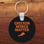 Porte-clés Problème de citation des ailes de poulet de Buffal (Recto)