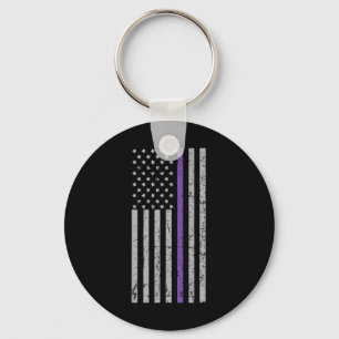 Porte-clés Problème de souvenirs Heimerheimer Drapeau Usa Vio