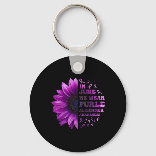 Porte-clés Problème Heimer Purple Heimer Sensibilisation 4 (Recto)