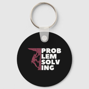 Porte-clés Problème Résoudre Climber Cadeau Rock Escalade Bou