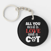 Porte-clés Problèmes de santé du chat (Devant)