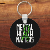 Porte-clés Problèmes de santé mentale Lutter contre la stigma (Recto)