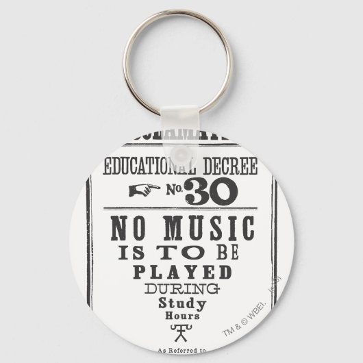 Porte-clés Proclamation 30 (Recto)