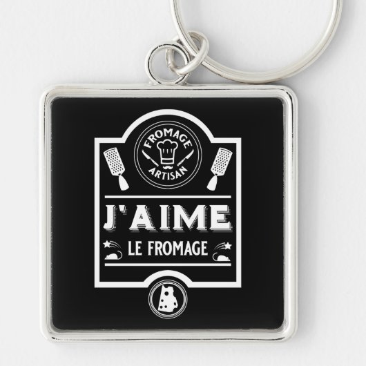 Porte-clés Producteur de fromage (Devant)