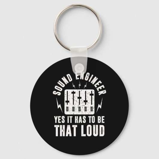 Porte-clés Producteur de musique audio (Recto)