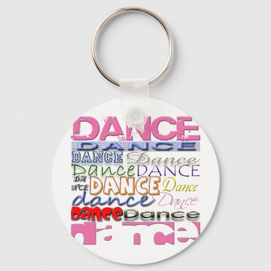 Porte-clés Produits de Dance Dancer (Recto)