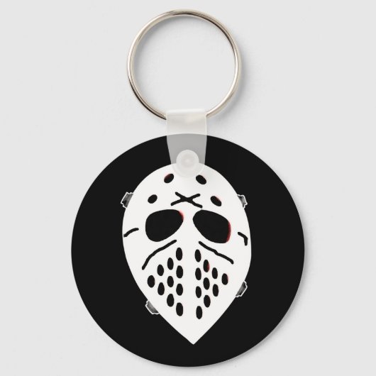 Porte-clés Produits de masque de hockey déplaisant (Recto)