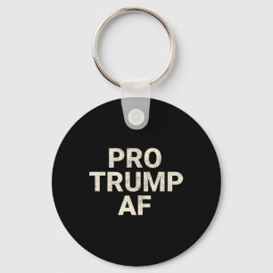 Porte-clés Produits dérivés de cadeau de Tee AF Trump pour fe