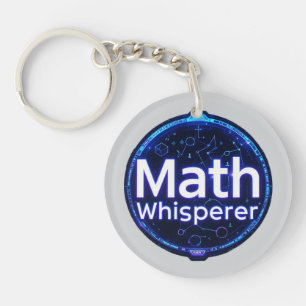 Porte-clés Prof de maths chuchoteur de maths
