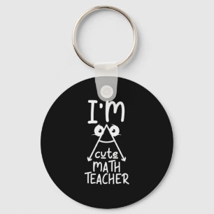 Porte-clés Prof de maths je suis prof de maths