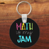 Porte-clés Prof de maths Les maths c'est ma tasse de thé (Recto)