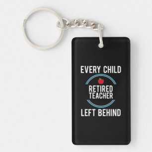 Porte-clés Professeur Cadeaux Enseignant à la retraite lais