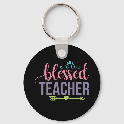 Porte-clés Professeur Cadeaux | Professeur béni (Recto)