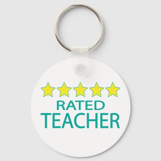 Porte-clés Professeur cinq étoiles (Recto)