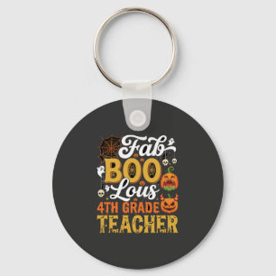 Porte-clés Professeur de 4e année Faboolous Halloween