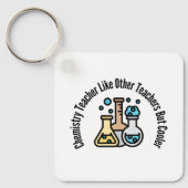 Porte-clés Professeur De Chimie Comme D'Autres Enseignants Ma (Recto)