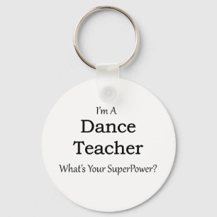 Porte-clés Professeur de danse
