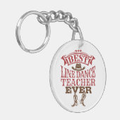 Porte-clés Professeur de danse en ligne (Devant gauche)