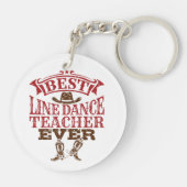 Porte-clés Professeur de danse en ligne (Dos)