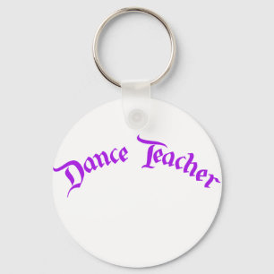 Porte-clés Professeur de danse (personnaliser)