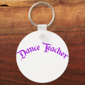 Porte-clés Professeur de danse (personnaliser) (Recto)