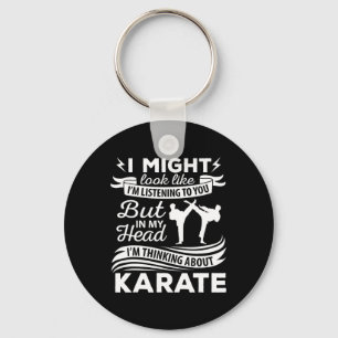 Porte-clés Professeur de karaté Karateka Étudiant Amateur d'a