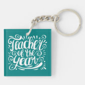 Porte-clés Professeur de l'année (Dos)