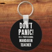 Porte-clés Professeur de Mandarin (Recto)