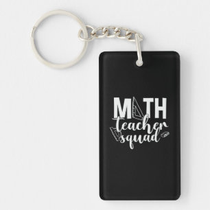 Porte-clés Professeur de mathématiques Équipe d'enseignants d