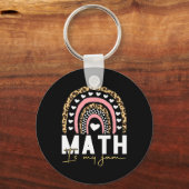 Porte-clés Professeur de mathématiques - Math is My Jam Retou (Recto)