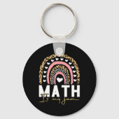 Porte-clés Professeur de mathématiques - Math is My Jam Retou (Verso)