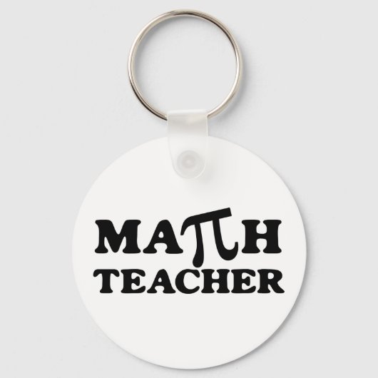 Porte-clés Professeur de mathématiques PI (Recto)