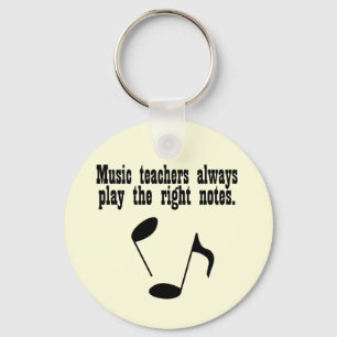 Porte-clés Professeur de musique
