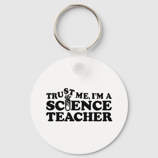 Porte-clés Professeur de sciences (Recto)