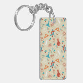 Porte-clés Professeur de sciences à l'école Cadeaux Biologist (Devant gauche)