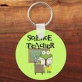Porte-clés Professeur de Sciences de grenouille (Recto)