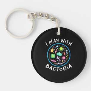 Porte-clés Professeur de sciences de microbiologie
